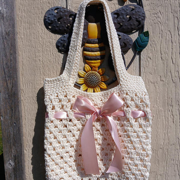 Granny Bow Market Bag