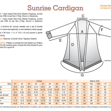 Sunrise Cardigan