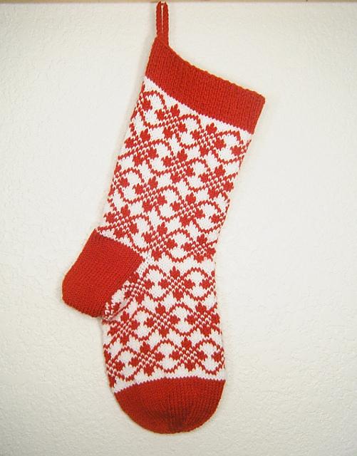 Endless Roses Christmas Stocking