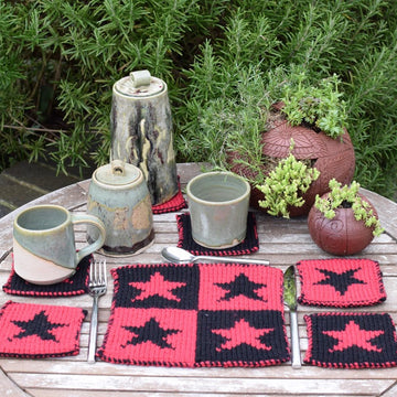 Star Coasters and Table Mat