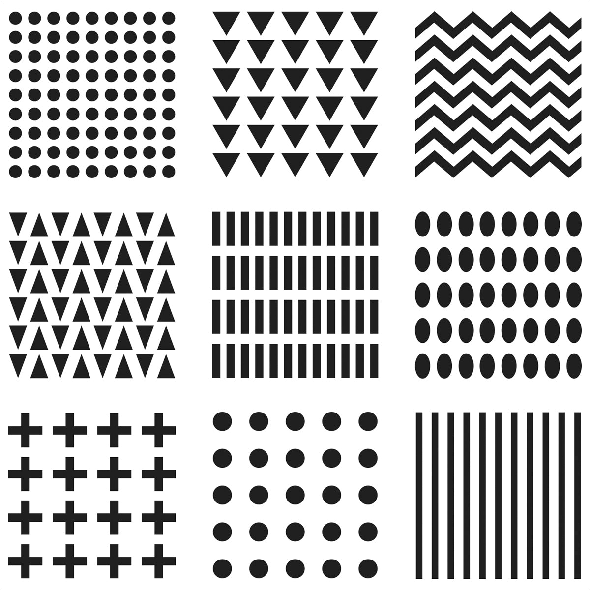 The Crafter's Workshop Crafter's Workshop Template 6"X6" - Patterns