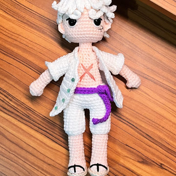 Luffy Gear 5 Crochet Pattern