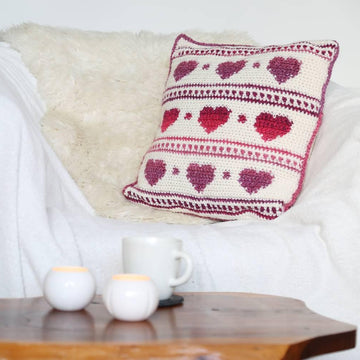 Hygge Heart Cushion Cover