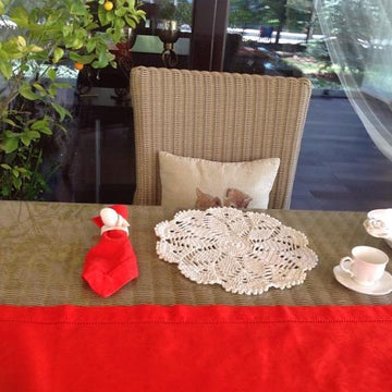 Crochet Placemat & Coaster Set N 106