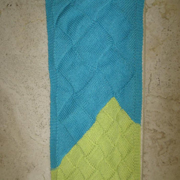 Fractured Entrelac Scarf