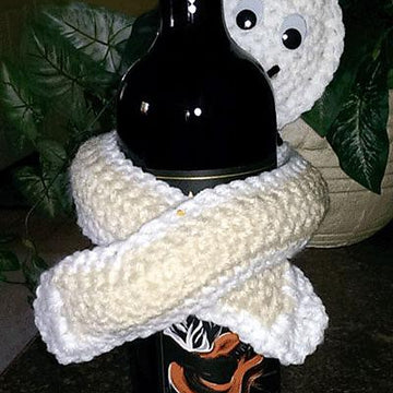 0803 Ghostly Basket Topper or Wine Hugger