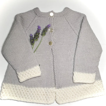 Possum Cardigan in Debbie Bliss Baby Cashmerino BJ33