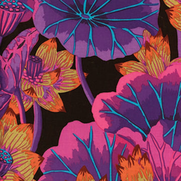 Kaffe Fassett Lake Blossom - Black