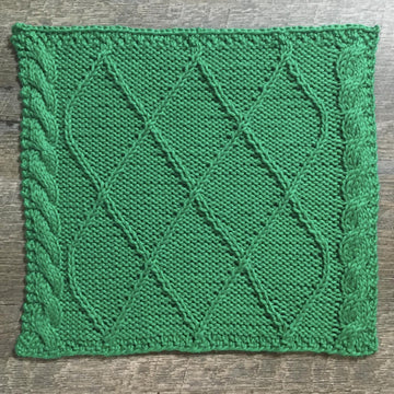Cabled Square “Lone Traveler”