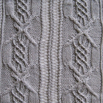 Therion Cluster Cable Lace Shawl
