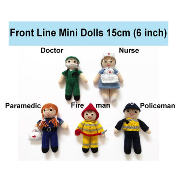 Front Line Mini Dolls knitting pattern 19068
