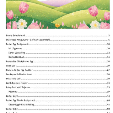 Easter Around the World Amigurumi Patterns Ebook