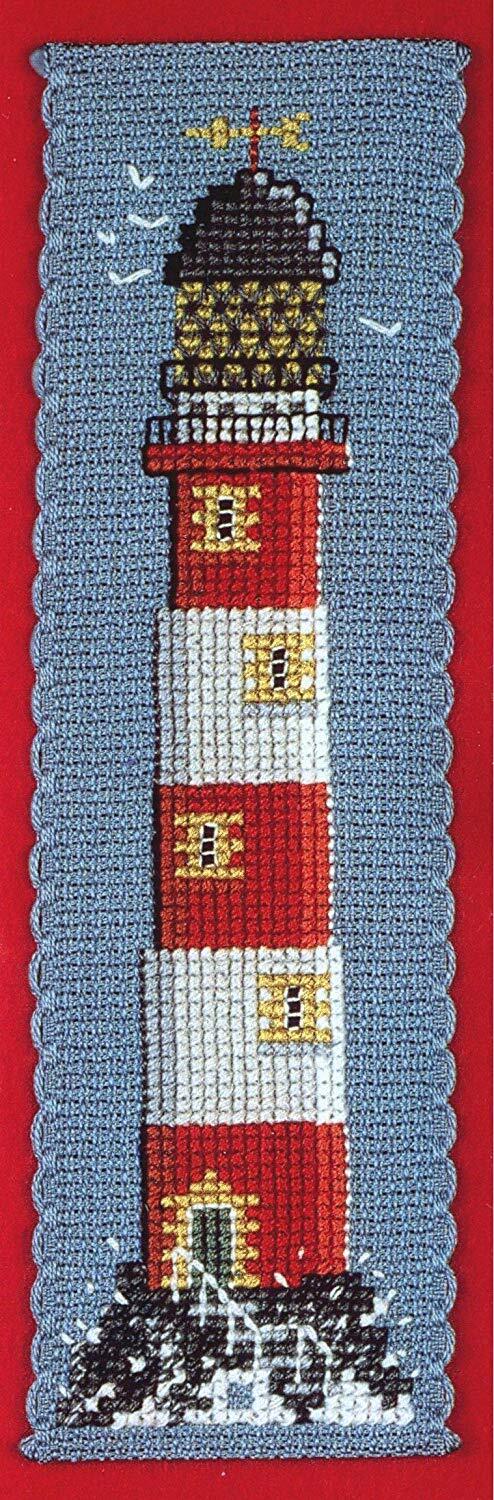 Textile Heritage Lighthouse Bookmark Cross Stitch Kit - 19cm x 5cm