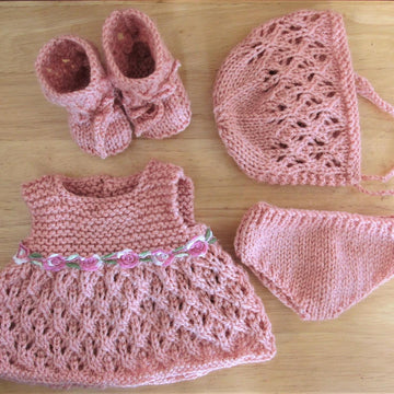 Minikane Lace Dress Set