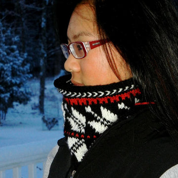 Telemark Ski Hat and Cowl