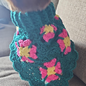 Boho Turtleneck Pet Bandana