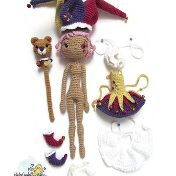 Lelia the jester doll