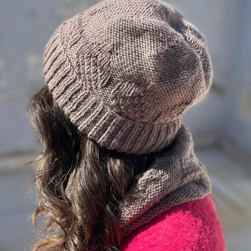 Pinecone Hat and Cowl Set