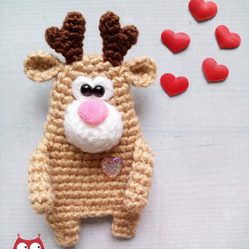 274 Reindeer Brouch