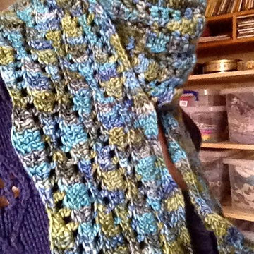 Little Landscapes Crochet Scarf
