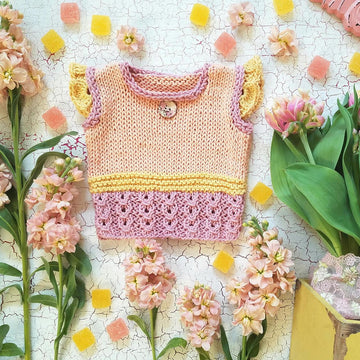 Spring Bloom girl or boy vest