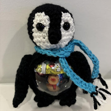 Penguin & Santa Baubles for Christmas
