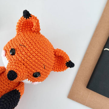 Fox Amigurumi Crochet Pattern PDF – Tiger Soft Toy, Stuffed Animal Tutorial