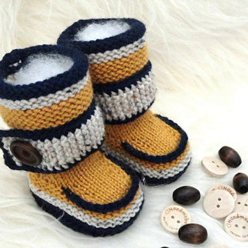 Knitted Baby Uggs Baby Boy Baby Shoes
