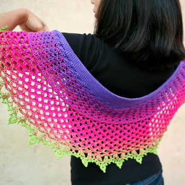 Dragonfruit Shawl