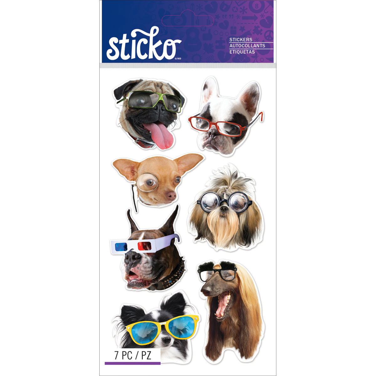 Sticko Stickers - Funny Dogs