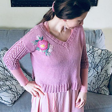Peonies Pullover