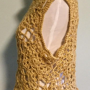 Art Deco Open Shoulder Shell