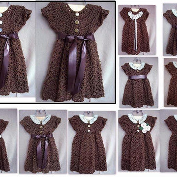 664 GIRLS Pinafore, age Newborn to 2 yrs