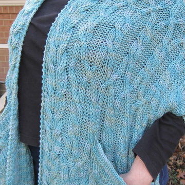 Warm Ogunquit Pocket Shawl
