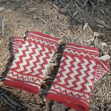 Zigzag Study Hall: Fingerless Mitts