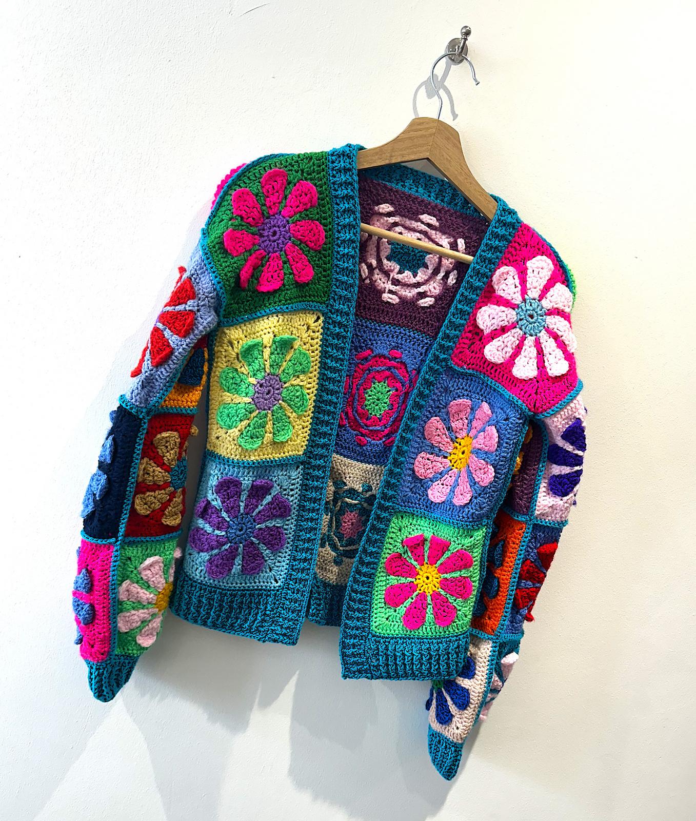 Daisy Cardigan Crochet Pattern
