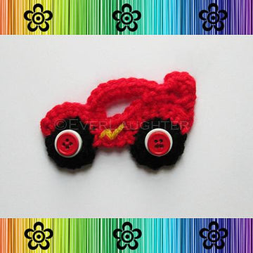 Race Car Applique