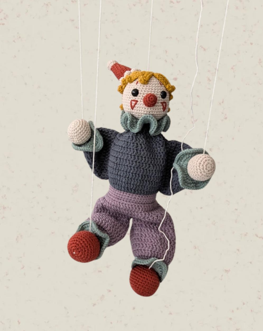 Clancy the Clown Marionette