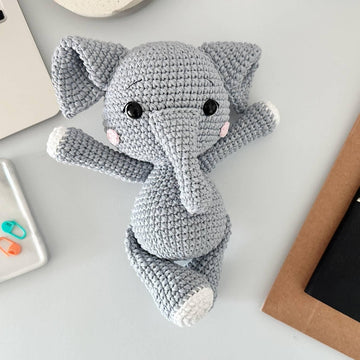 Elephant Amigurumi Crochet Pattern PDF – Elephant Soft Toy, Stuffed Animal Tutorial