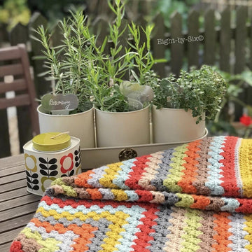Vintage inspired Granny Blanket