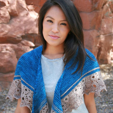 Sandy Skies Shawl