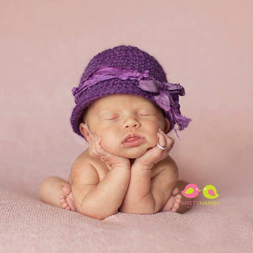 #26 Newborn vintage cloche