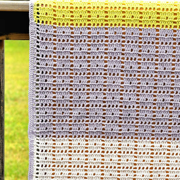 Color Block Baby Blanket