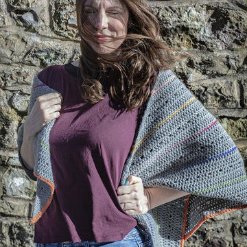 The Grainbow Shawl