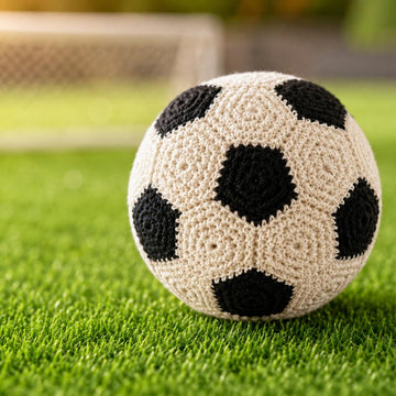 Crochet Soccer Ball Amigurumi Pattern – Digital PDF + Video Tutorial