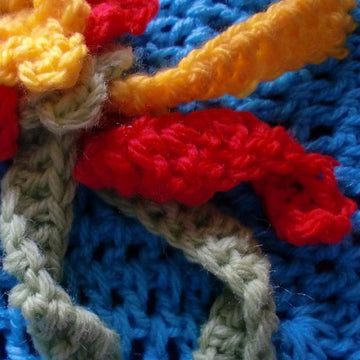 Tanabata Matsuri afghan block