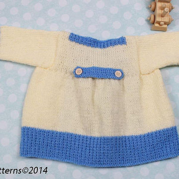 274-Double Breasted Jacket Knitting Pattern #274