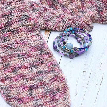 Boucle Skinny Scarf