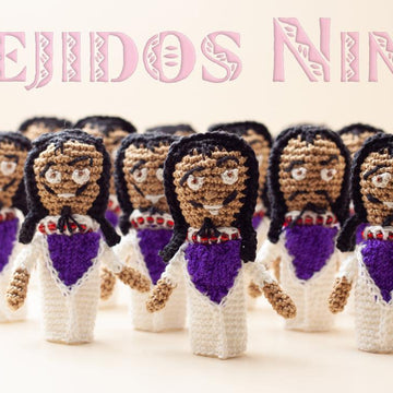 Crochet Pattern for a handmade stuffed double sided Emperor Finger Puppet