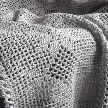 Romantic Gray Blanket